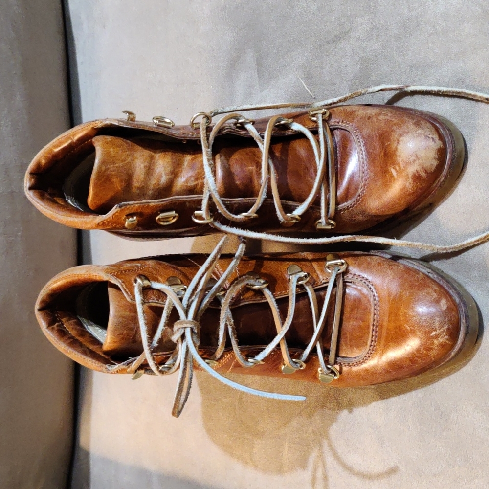 Michael kors leather ankle boots